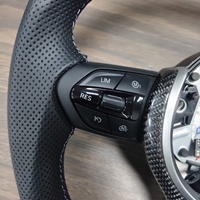 Volant en cuir pour amélioration des performances, compatible avec BMW F20 E90 G28 G38 F22 F31 F10 F30 F13 F25 F26 M3 M5 E90 E70