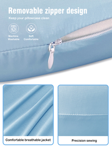 Customizable Memory Foam Maternity Support <b>Pillow</b> Pregnant Women Soft Adjustable Body Neck Back Massage Cooling Therapy Sleeping - Product Image 6