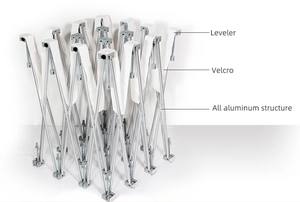 Большой размер всплывающий фон стенд для розничной рекламы - Product Image 2