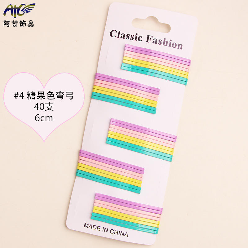 4โบว์สีลูกกวาด40ชิ้น6ซม