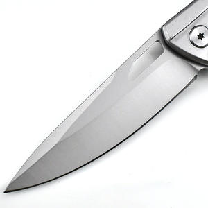 <span class=keywords><strong>Couteau</strong></span> de poche pliant pour camping en plein air manche G10 en acier inoxydable (3Cr13) pour la pratique de l'auto-défense tactique bricolage OEM personnalisable - Product Image 2