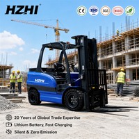 Forklift Listrik Efisiensi Tinggi Bersertifikat CE, Dukungan Pabrik Sumber, Kustomisasi OEM ODM, Forklift Bertenaga Lithium untuk Dijual