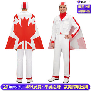 Costume de Cosplay du duc de Caboo pour hommes, combinaison Zentai complète avec chapeau et ceinture, ensemble de tenue de fête d'halloween Toy Story 4 - Product Image 3