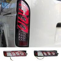 Pour Toyota HIACE 2005-2018, ensemble de feux arrière, clignotants séquentiels, feux de freinage LED, feux de recul