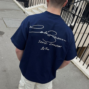 T-shirt décontracté en coton 100% de qualité supérieure, personnalisé, Cole Buxton, pour hommes, manches courtes, t-shirts vierges pour hommes, t-shirts à col rond vierges pour hommes - Product Image 6