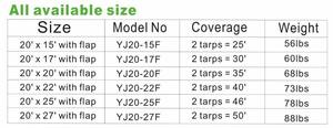 Bâche de bois <span class=keywords><strong>ultra</strong></span> légère en tissu parachute airbag à prix réduit personnalisée 24 'x 27' - Product Image 5