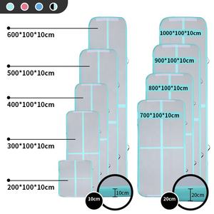 Tapis de gymnastique <span class=keywords><strong>gonflable</strong></span> portable en PVC de haute qualité, imperméable, 20 pieds, pour la salle de sport à domicile et l'entraînement en compétition - Product Image 4
