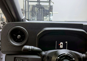 Cubierta de la rejilla de ventilación superior del velocímetro para Toyota Yaris GR GXPA16 Gen 2 facelift (tipo adhesivo) LHD - Product Image 3