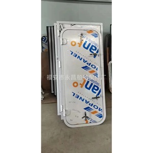 Puerta Industrial de Aluminio Resistente a la Intemperie para Yates y Cabina de Conductor, Diseño Hueco - Product Image 4