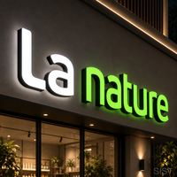 LED-Namensschild Türschilder für Unternehmen Individuelles Namens-Neonschild Coole Neonschilder Offene-Schilder für Geschäfte Hausnummernschilder für den Garten