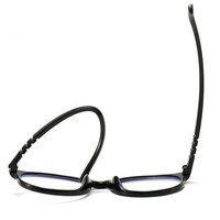 Monture de lunettes pour enfants avec logo personnalisé, lunettes d'ordinateur rondes transparentes pour filles et garçons TR90, lunettes anti-lumière bleue pour enfants