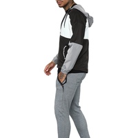 Veste de sport pour hommes, coupe-vent personnalisé à demi fermeture éclair