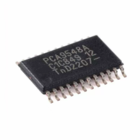 En stock PCA9548APW, 118 TSSOP-24, circuit intégré de commutation de bus I2C à 8 canaux avec réinitialisation, commande unique pour PCA9548APW