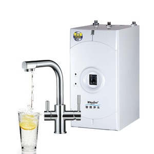 Buder Taiwan เครื่องจ่ายน้ำไฟฟ้าขนาดกะทัดรัด, 4 in 1ก๊อกน้ำร้อนทันทีพลาสติกสำหรับใช้ในโรงแรมในครัวเรือน - Product Image 1