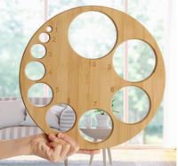 Tableau de dilatation cervicale en bois personnalisé pour tableau de dilatation de naissance Doula sage-femme, roue de dilatation cervicale en bambou, décor de naissance Doula