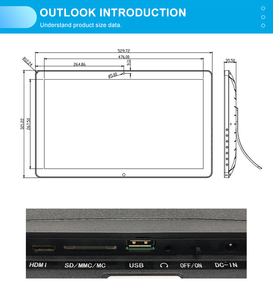 Wall Mount 21.5 <span class=keywords><strong>Inch</strong></span> <span class=keywords><strong>LCD</strong></span> HD Tự Động Phát Lại Bộ Phim Ảnh Kỹ Thuật Số Hình Ảnh Khung Với Quảng Cáo Hiển Thị <span class=keywords><strong>22</strong></span> <span class=keywords><strong>Inch</strong></span> - Product Image 6