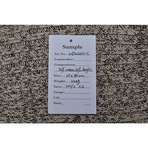 AZUL PHOENIX mujeres chal <span class=keywords><strong>Bolero</strong></span> de punto 50% Algodón 50% acrílico punto rayas grueso invierno cálido para hombres clásico personalizado - Product Image 6