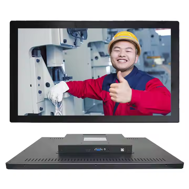 Console Automation Use Industrial LCD Touch PC Monitor Anti Shock Vibration 15" 17" 19" 21.5" Panel Touch Screen Monitors