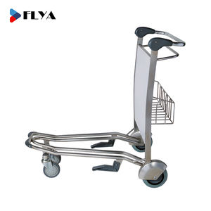 4 Wielen Luchthaven Handrem Bagage <span class=keywords><strong>Trolley</strong></span> Luchthaven Bagage <span class=keywords><strong>Trolley</strong></span> Karren Luchthaven <span class=keywords><strong>Trolley</strong></span> - Product Image 4