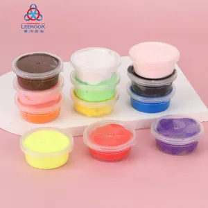 Leemook 12 Kleuren Plasticine Magic Polymeer Kit Lucht Droog Modellering Kids Set Lichtgewicht Modellering Klei