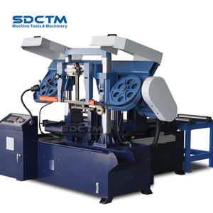 เครื่องตัดโลหะอัตโนมัติควบคุมด้วยระบบ PLC เครื่องเลื่อยสายพานสำหรับโลหะประเภทอลูมิเนียมและเหล็กรุ่น GSK4230 - Product Image 1