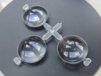Custom Plastic Magnifying Lens Acrylic Optical Biconvex Telescope Microscope Lenses PC Injection Molding 0.01-0.05mm Tolerance