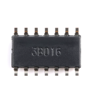 TI SN74HC74DR Flip-flop double type D à déclenchement par frontière positive, circuit intégré CMOS 2V-6V SOIC-14