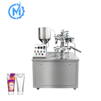 Machine de remplissage de crème cosmétique en plastique laminé shampooing lotion doux baume à lèvres et tube d'étanchéité