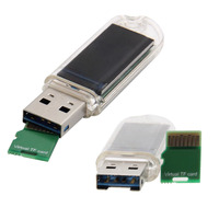 Carte de développement T-Dongle-S3 avec écran LCD de 0,96 pouce, prend en charge le Wi-Fi, le Bluetooth et la carte TF, Chine