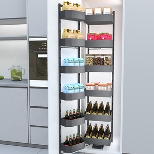 <b>Kitchen</b> Cabinet Accessories Pull Out <b>Pantry</b> <b>Unit</b> Storage Shelves Tall <b>Pantry</b> Cabinet With Pull Out Shelves <b>Kitchen</b> Larder - Product Image 5
