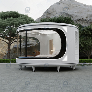 Casa Redonda Tipo Cabaña Guose con Cama, Casa Personalizada, Cabaña Tipo Cápsula Espacial - Product Image 3