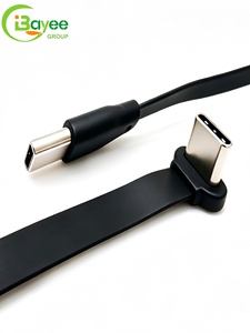 Full Function 5A High Current Bidirectional Type-C FPC Flat <b>Cable</b> Over 5000 Plug Cycles USB <b>3</b>.2 Video for Power Bank - Product Image 1