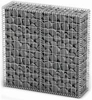 Panier à gabions avec couvercles Cage à gabions rectangulaire en acier galvanisé pour le jardin Capacité de charge élevée 236,2 "X11,8 X39,4