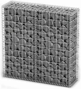 <strong>Gabion</strong> Basket with Lids Galvanized Steel <strong>Gabion</strong> Wall Rectangular <strong>Gabion</strong> Cage for Garden High Load Capacity 236,2" X11,8 X39,4 - Product Image 6