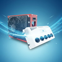 Climatiseur portable 12V 24V DC pour camion, camping-car, fourgonnette, VR