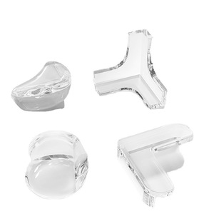 Baina Hardware Transparent Silicone Corner <b>Protectors</b> L Shape For <b>Table</b> Furniture Safety Guards - Product Image 2
