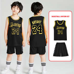 Venta al por mayor 100% poliéster Bryant baloncesto desgaste transpirable humedad - Product Image 5