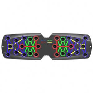 Portable Home Gym Fitness Equipment Pliable Push-up Board pour Core & Abs Training Portable Home Gym Fitness - Product Image 1