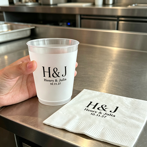Gobelets en plastique jetables transparents à paroi simple de 350 ml avec logo personnalisé imprimé, couvercle écologique et fond rond – Idéal pour les événements. - Product Image 1