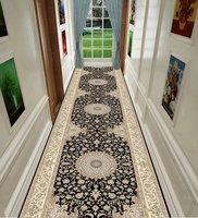 Tapis antidérapant en polyester personnalisé pour hall d'hôtel, impression 3d, couloir, escalier, couloir, tapis, rouleaux de sol