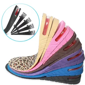 공장 판매 3-11cm upheight 증가 신발 남성 뒤꿈치 리프트 조절 보이지 않는 높이 증가 안창 (5 레이어)