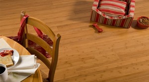 Ce tự nhiên carbonized tre sàn ngang dọc Strand dệt T & G bấm vào khóa sàn - Product Image 5
