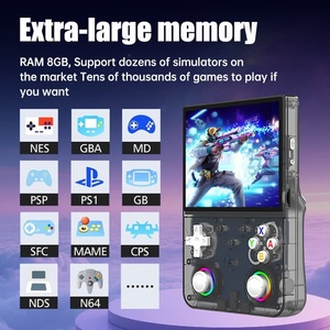 Consola Portátil Retro R36 Ultra X con Quad Core Cortex A35, Mali G31, 3000mAh, Pantalla de 4.5 Pulgadas, OTG, Sonido Estéreo para 2 Jugadores - Product Image 4