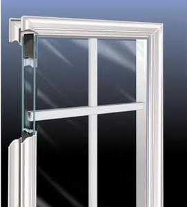 Grilles solaires creuses en aluminium entre vitres, kit de 9 panneaux de verre et de cadre (demi-<span class=keywords><strong>vitre</strong></span>) pour la décoration d'hôtels - Product Image 2