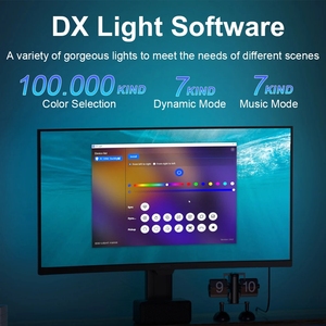 แถบไฟสำหรับเล่นเกมสร้างบรรยากาศ, แถบไฟ RGB จอภาพ LED ไฟหลังสำหรับเล่นเกมคอมพิวเตอร์ - Product Image 5