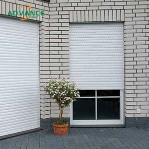Porte en aluminium moderne à enroulement facile pour villa résidentielle, centre commercial, école, <span class=keywords><strong>bibliothèque</strong></span>, porte en aluminium - Product Image 6