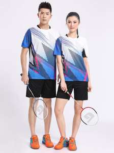 Badminton magliette da ginnastica da palestra traspirante leggero da Ping Pong manica corta da Golf abbigliamento sportivo maglie da Ping Pong - Product Image 3