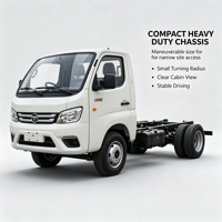 Truk Kargo Mini Harga Terjangkau Kabin Ganda Truk Dump Mini Truk Pengangkut Kargo Kecil Truk Kargo