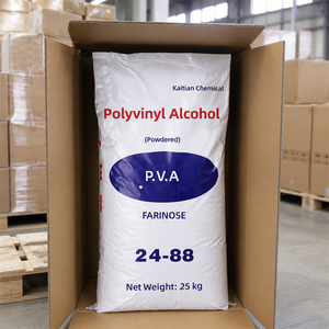 Masilla para Paredes, Mortero, Cemento, Ladrillos, Polvo de Yeso, Proveedor Chino de Productos Químicos, Aditivos, <span class=keywords><strong>Alcohol</strong></span> <span class=keywords><strong>Polivinílico</strong></span> (PVA) CAS 9002-89-5 - Product Image 1