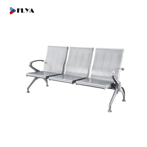 Silla de Espera de 3 Plazas a Precio Económico, Sillas de Recepción para Aeropuertos, Sillas de Espera para Oficinas con Soporte de Aluminio - Product Image 2
